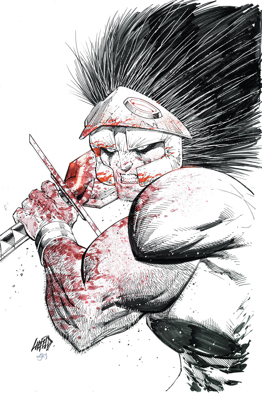 Prophet Remastered Edition #1 Cover K Incentive Rob Liefeld Raw Cover