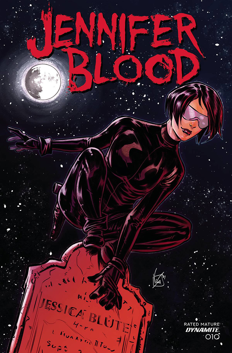 Jennifer Blood Vol 2 #10 Cover L Variant Vincenzo Federici Cover