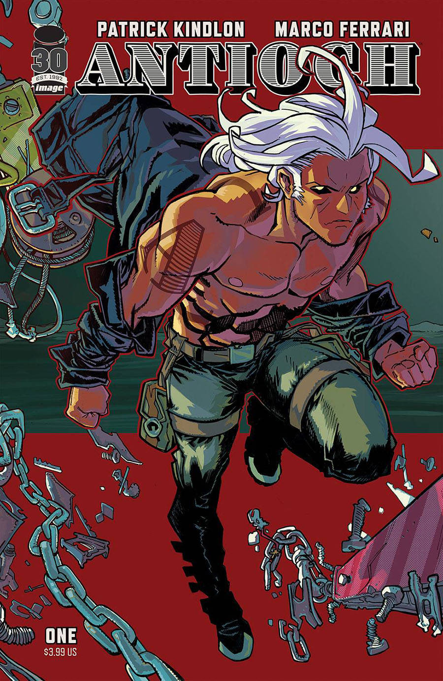 Antioch #1 Cover A Regular Marco Ferrari Cover