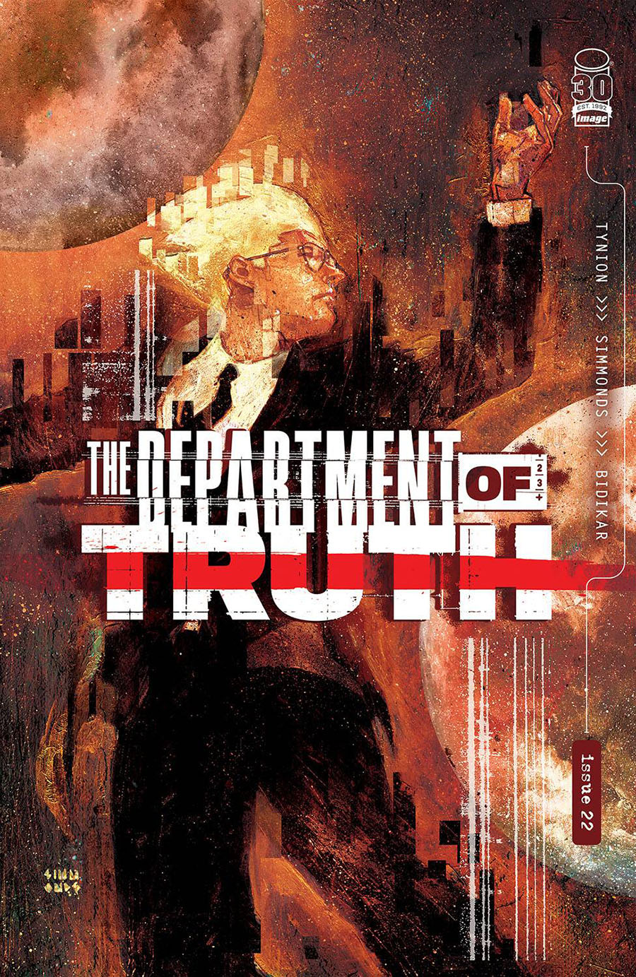 Department Of Truth #22 Cover A Regular Martin Simmonds Cover