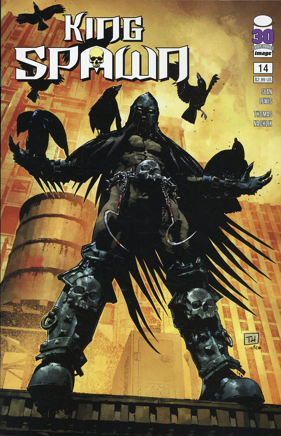 King Spawn #14 Cover B Variant Thomas Nachlik Cover