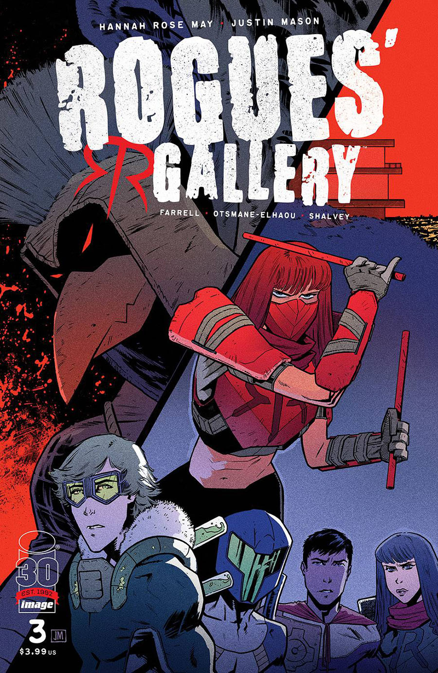 Rogues Gallery #3 Cover B Variant Justin Mason & Triona Farrell Cover