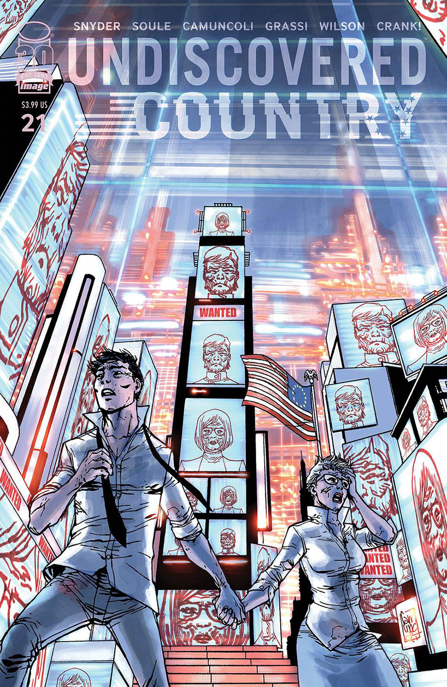 Undiscovered Country #21 Cover A Regular Giuseppe Camuncoli Cover
