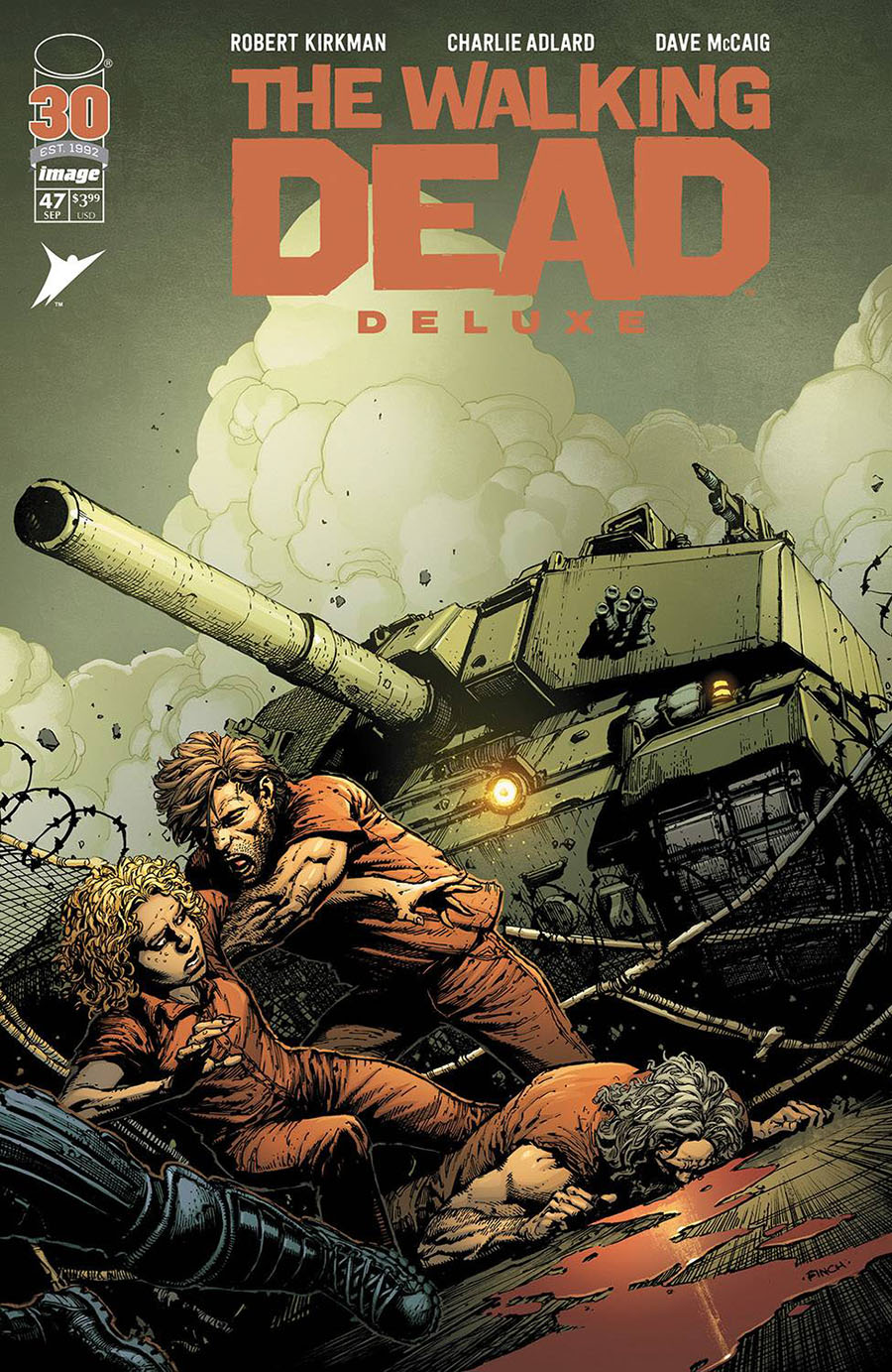 Walking Dead Deluxe #47 Cover A Regular David Finch & Dave McCaig Cover