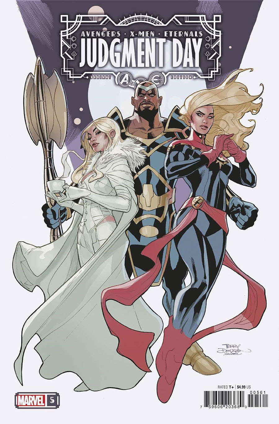 A.X.E. Judgment Day #5 Cover E Variant Terry Dodson Cover
