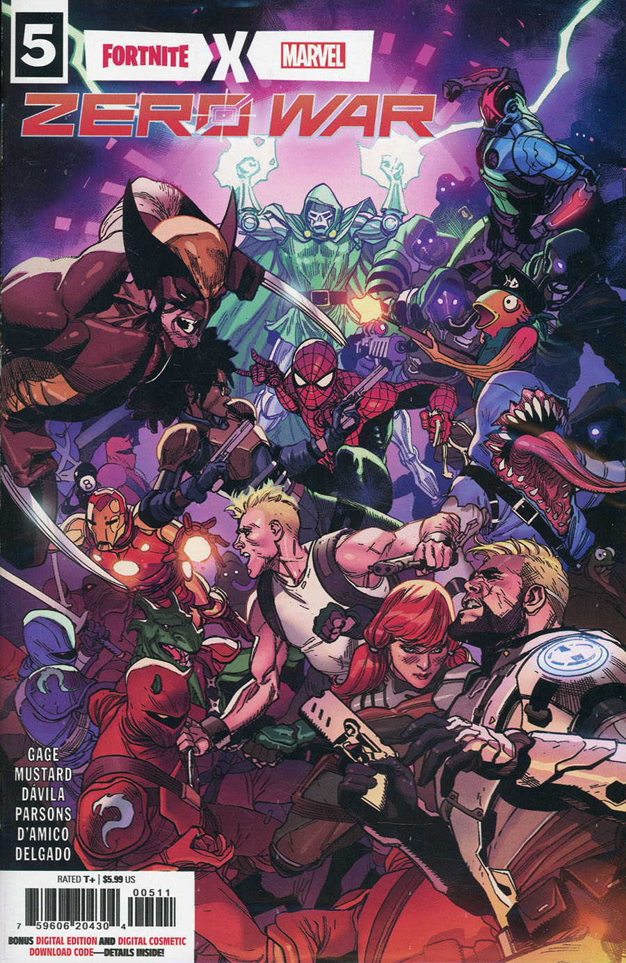 Fortnite x Marvel Zero War #5 Cover A Regular Leinil Francis Yu Cover