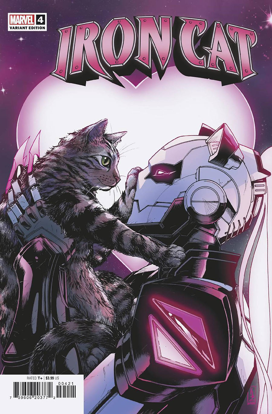 Iron Cat #4 Cover B Variant Kei Zama Cover