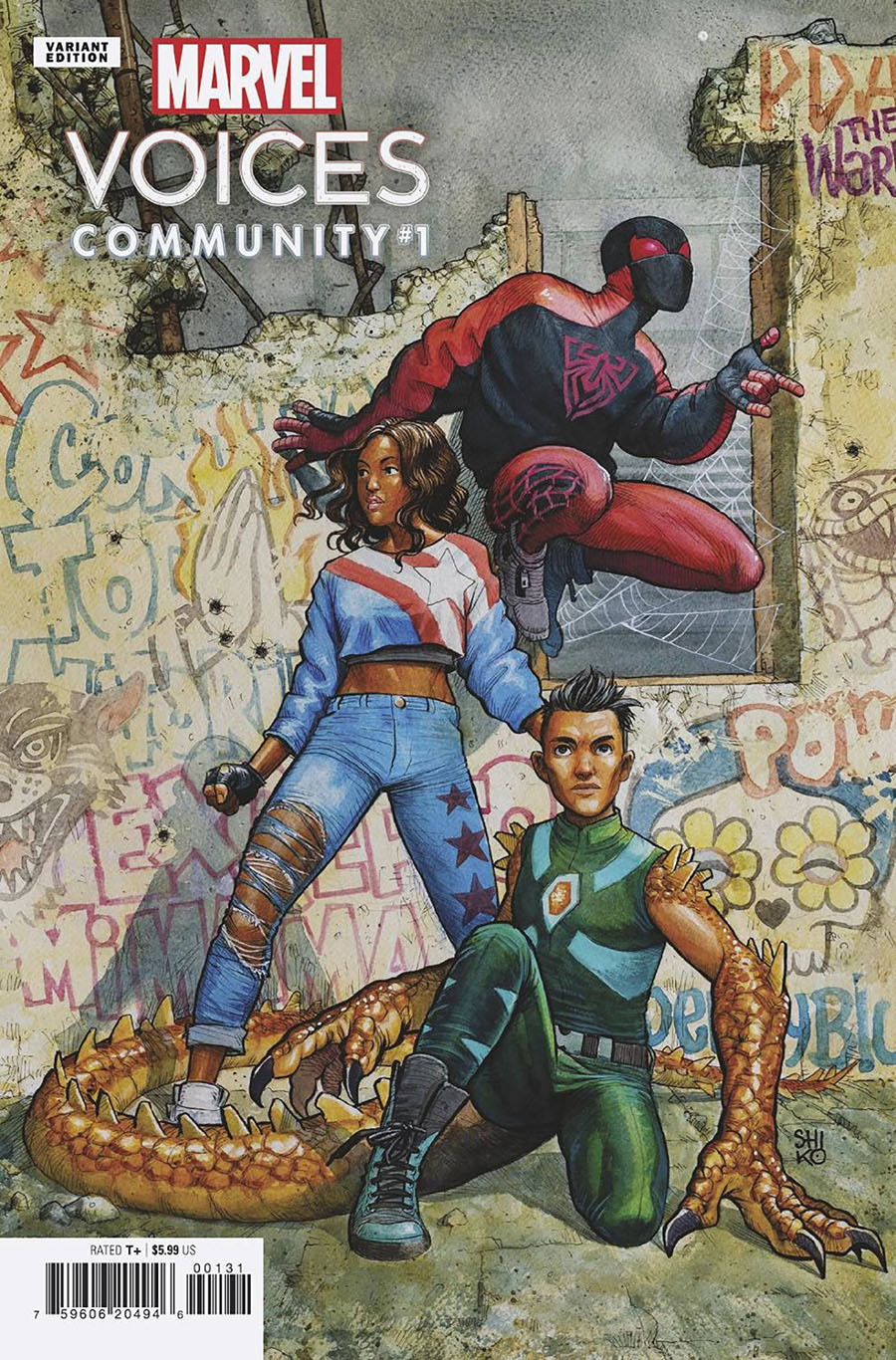 Marvels Voices Community (2022) #1 (One Shot) Cover C Variant Chiko Shiko Cover