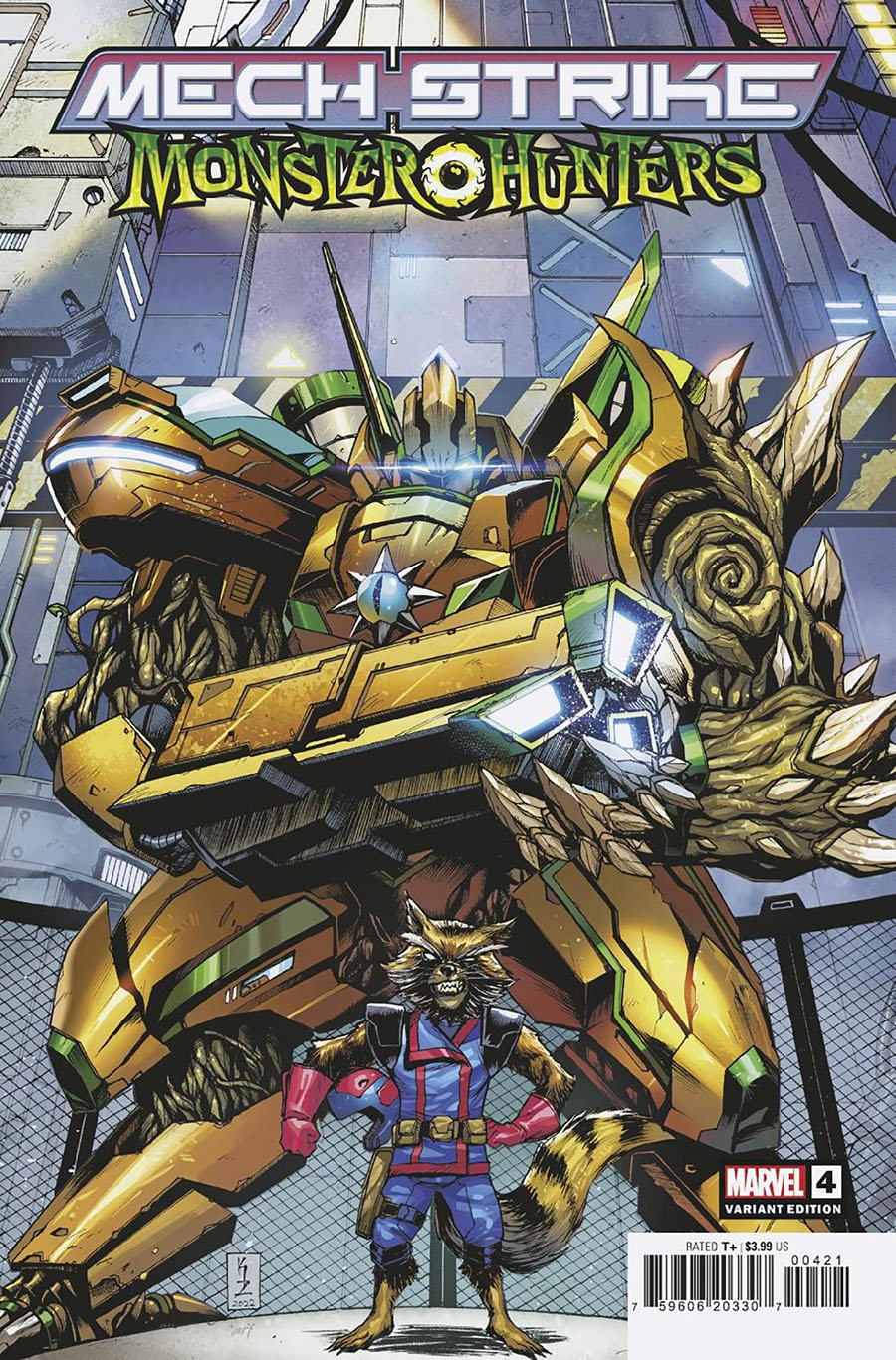 Mech Strike Monster Hunters #4 Cover B Variant Kei Zama Cover