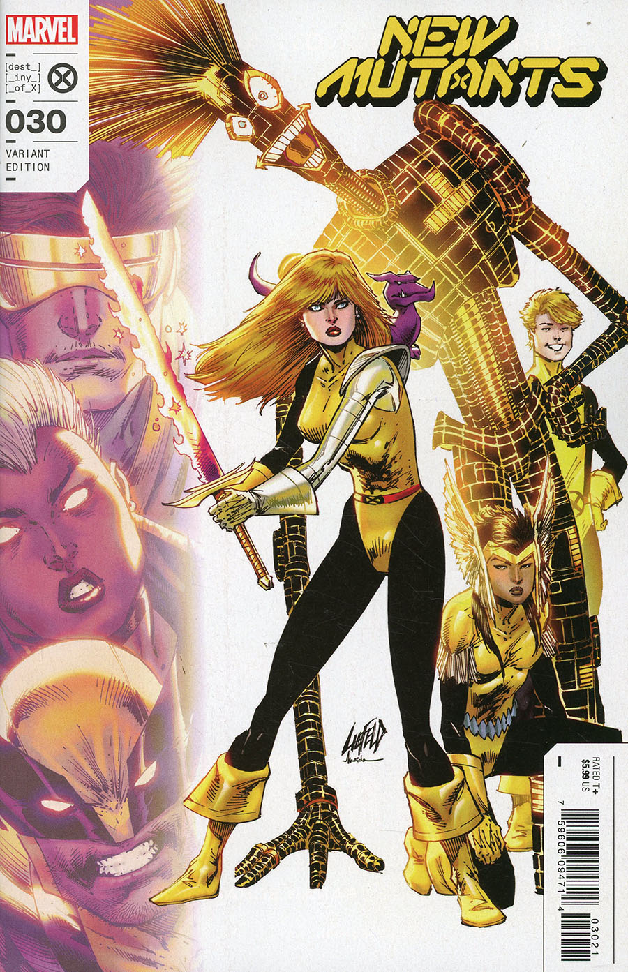New Mutants Vol 4 #30 Cover B Variant Rob Liefeld Cover