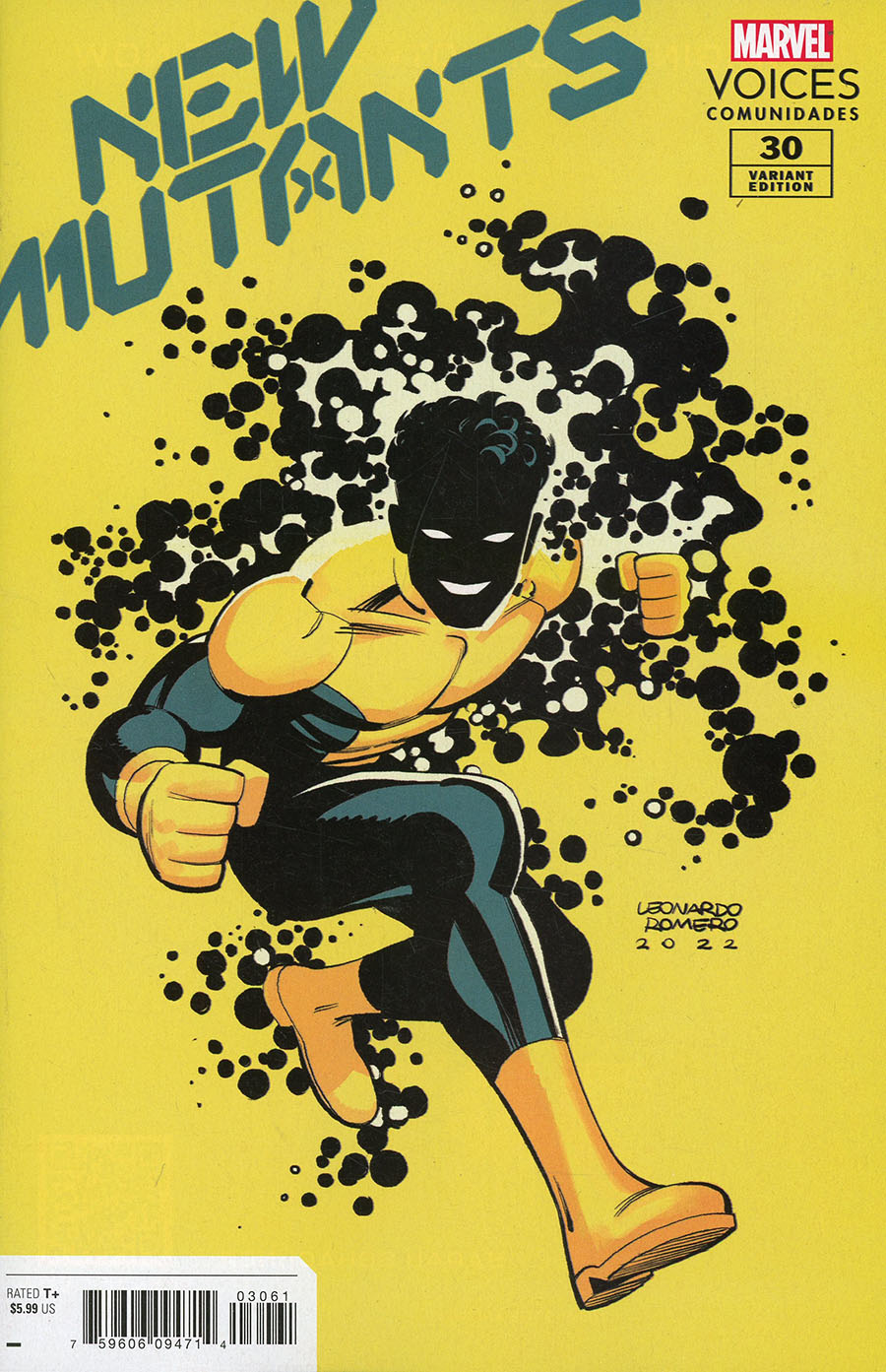 New Mutants Vol 4 #30 Cover D Variant Leonardo Romero Marvels Voices Community Cover