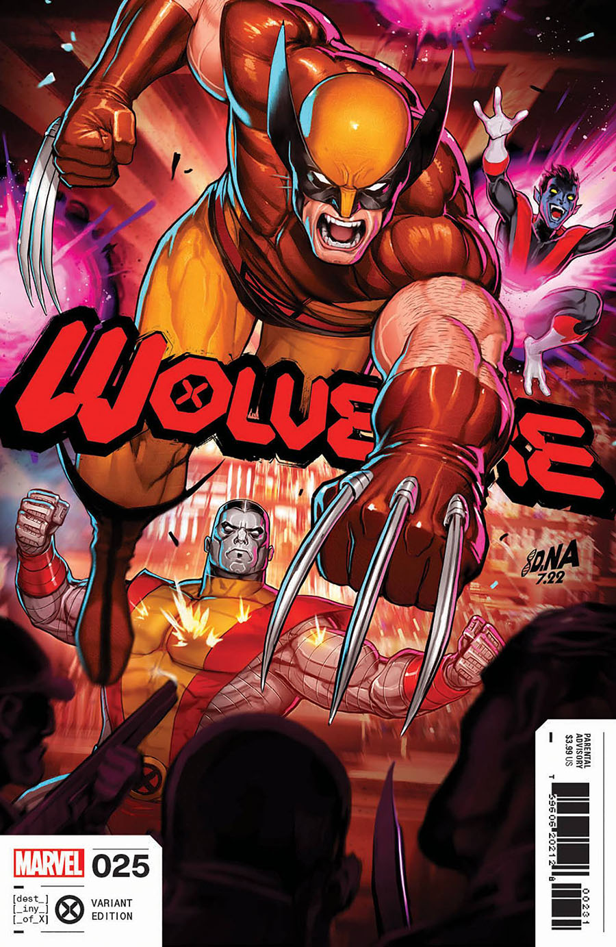 Wolverine Vol 7 #25 Cover D Variant David Nakayama Cover (A.X.E. Judgment Day Tie-In)