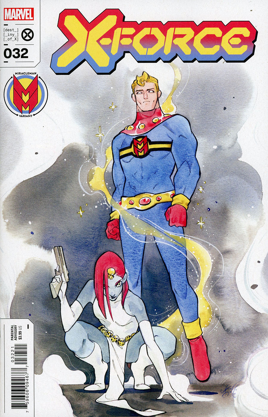 X-Force Vol 6 #32 Cover B Variant Peach Momoko Miracleman Cover (A.X.E. Judgment Day Tie-In)
