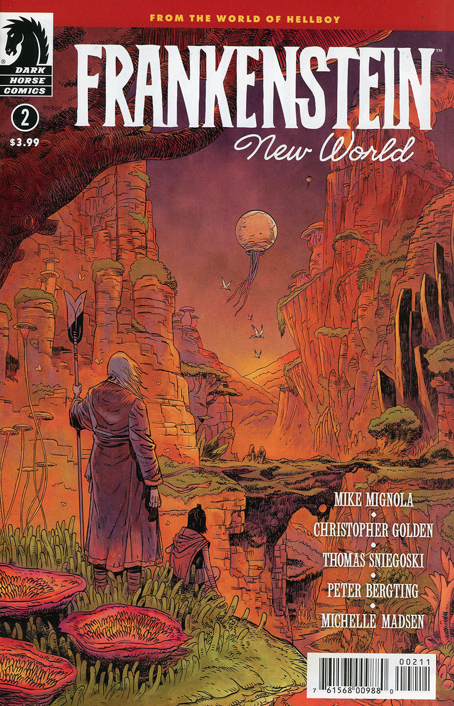 Frankenstein New World #2 Cover A Regular Peter Bergting Cover