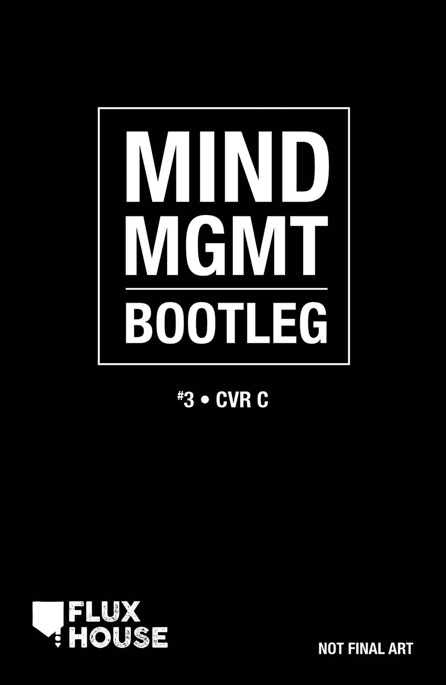 Mind MGMT Bootleg #3 Cover C Variant Laura Perez Cover