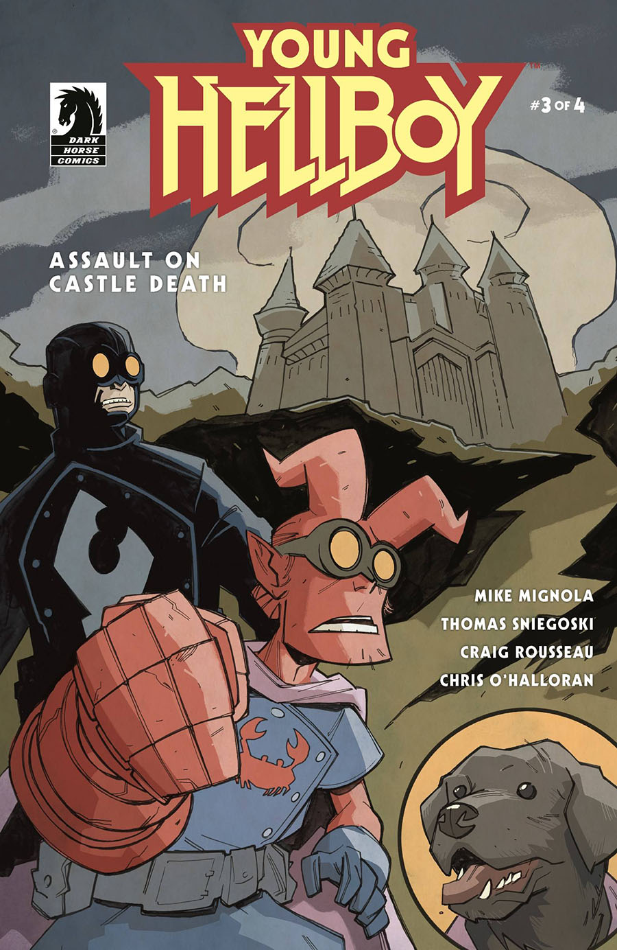 Young Hellboy Assault On Castle Death #3 Cover B Variant Craig Rousseau Cover