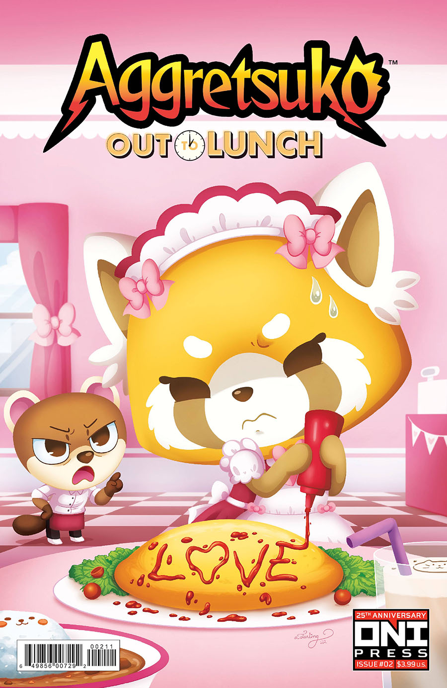 Aggretsuko Out To Lunch #2 Cover A Regular Abigail Starling Cover