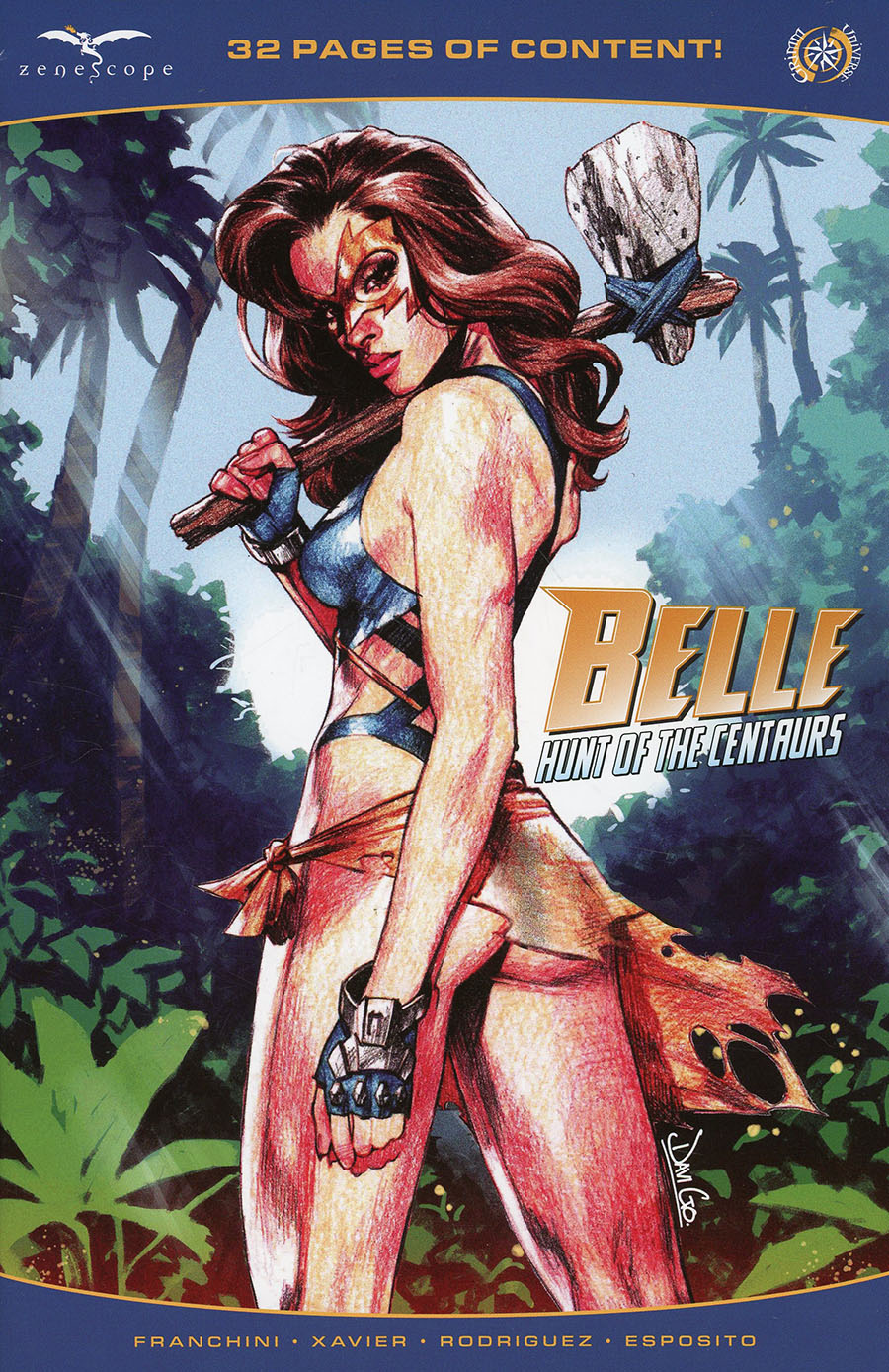 Grimm Fairy Tales Presents Belle Hunt Of The Centaurs #1 (One Shot) Cover D Davi Go