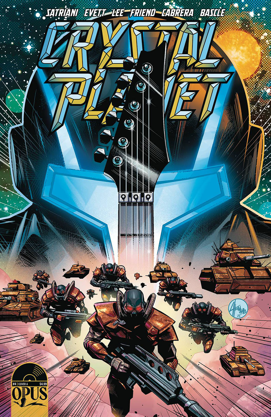 Crystal Planet #4 Cover A Regular Angel Hernandez Cover