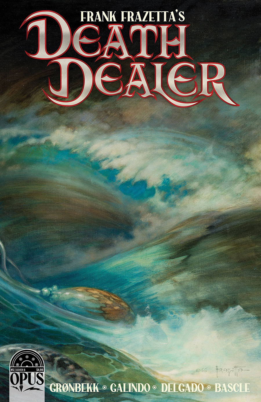 Frank Frazettas Death Dealer Vol 2 #5 Cover B Variant Frank Frazetta Cover