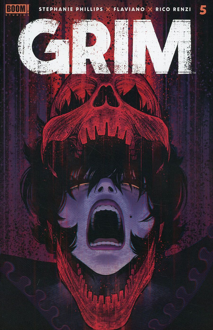 Grim #5 Cover A Regular Flaviano Cover