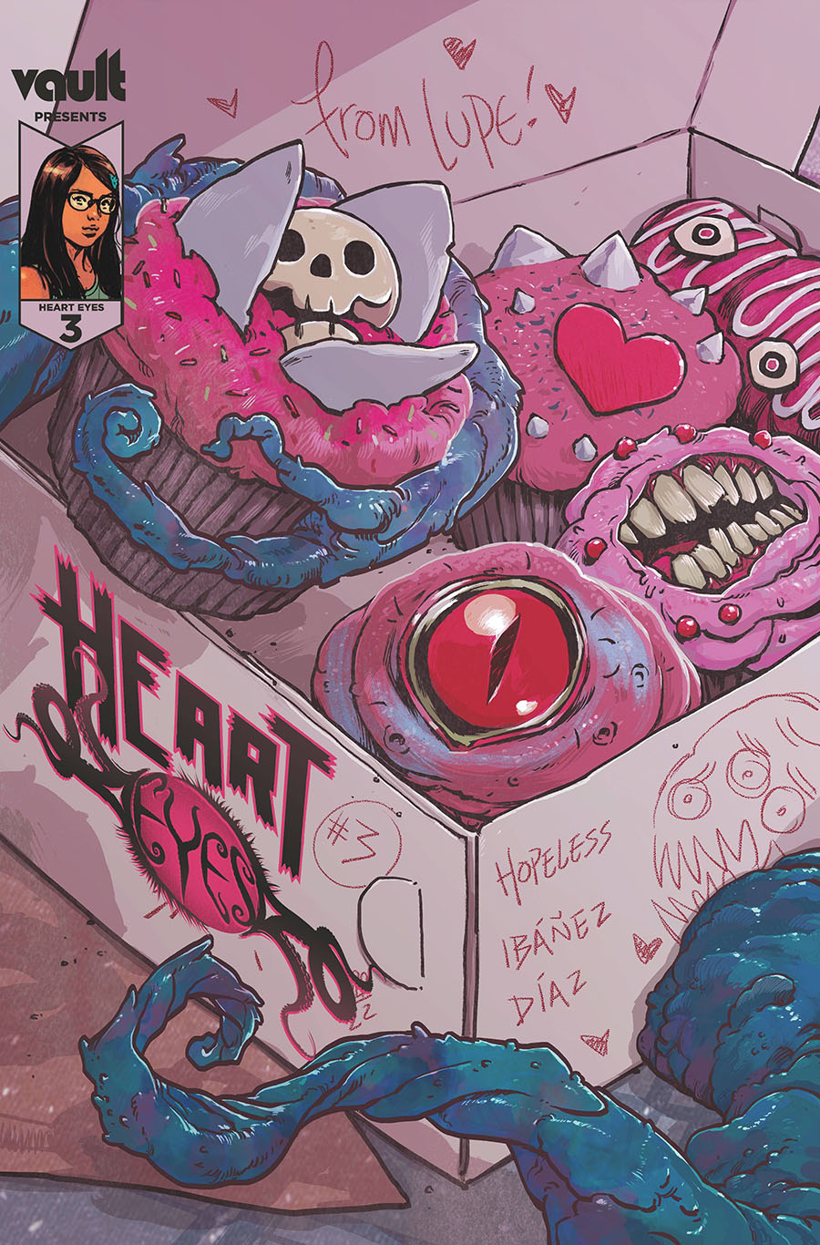 Heart Eyes #3 Cover B Variant Michael Dialynas Cover