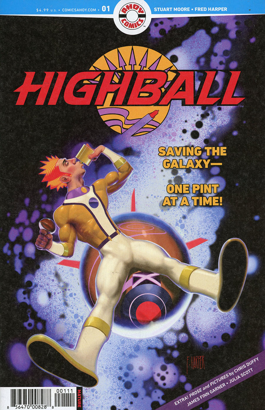 Highball #1 Cover A Regular Fred Harper Cover