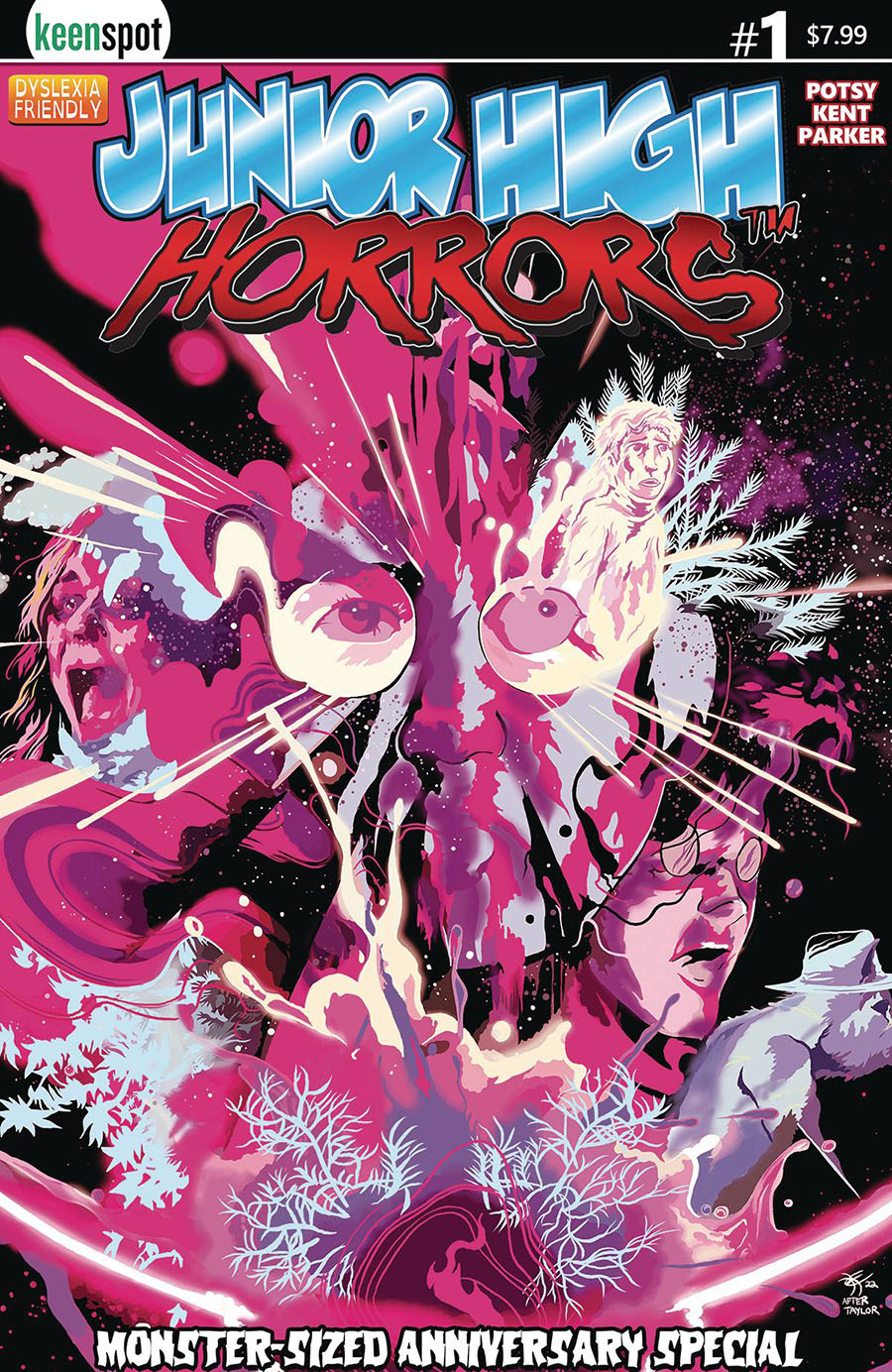 Junior High Horrors Monster-Sized Anniversary Special #1 (One Shot) Cover A Regular Eric Kent Cover