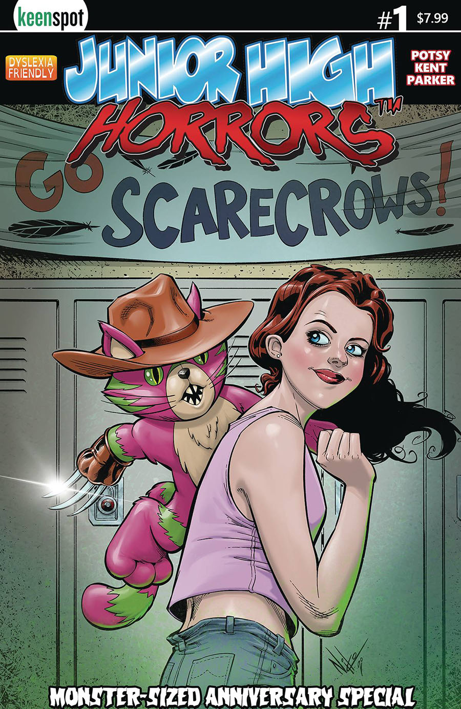 Junior High Horrors Monster-Sized Anniversary Special #1 (One Shot) Cover C Variant Rob Nikolakakis Cover
