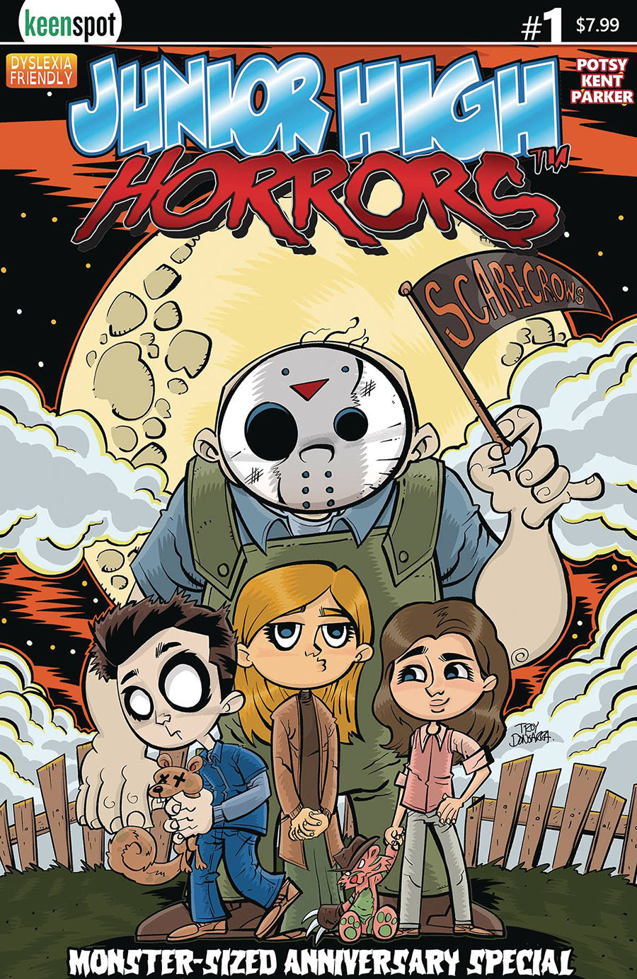 Junior High Horrors Monster-Sized Anniversary Special #1 (One Shot) Cover D Variant Troy Dongarra Cover