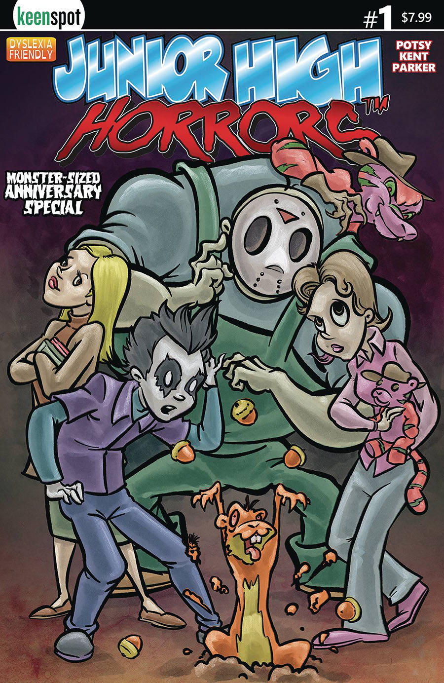 Junior High Horrors Monster-Sized Anniversary Special #1 (One Shot) Cover E Variant Jonathan Rosenbaum Cover