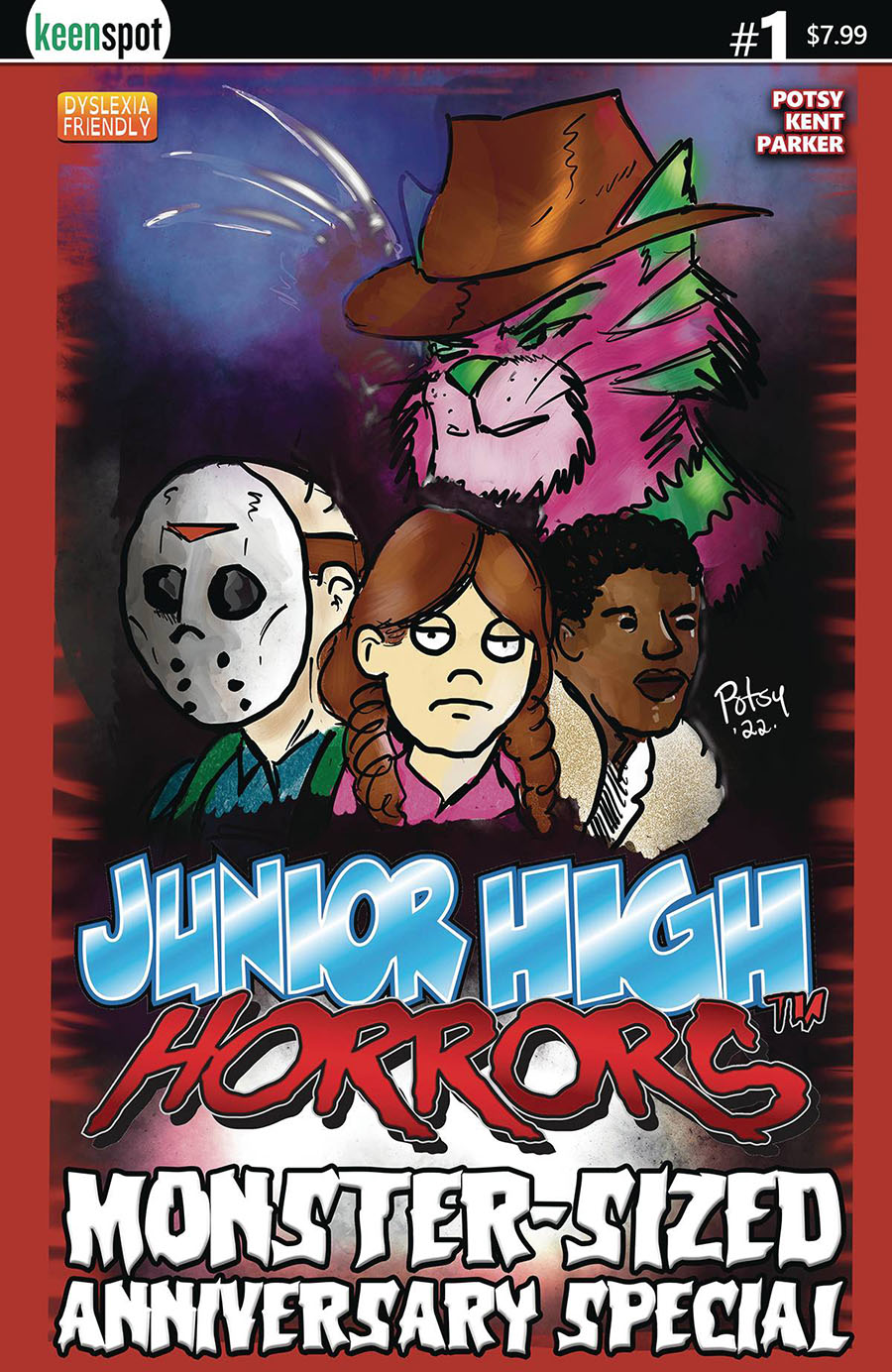 Junior High Horrors Monster-Sized Anniversary Special #1 (One Shot) Cover F Variant Rob Potchak Cover
