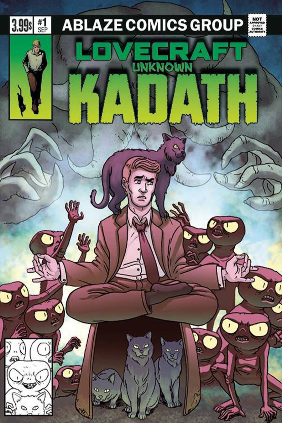 Lovecraft Unknown Kadath #1 Cover D Variant Gabriel Bautista Doctor Strange 49 Parody Cover
