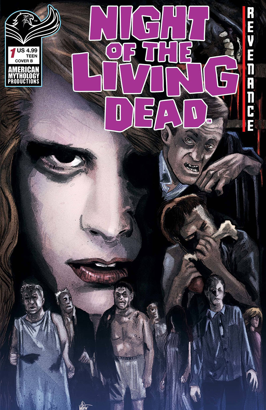 Night Of The Living Dead Revenance #1 Cover B Variant Buz Hasson & Ken Haeser Cover