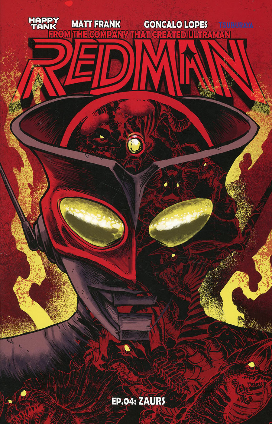 Redman #4 Cover A Regular Matt Frank Cover