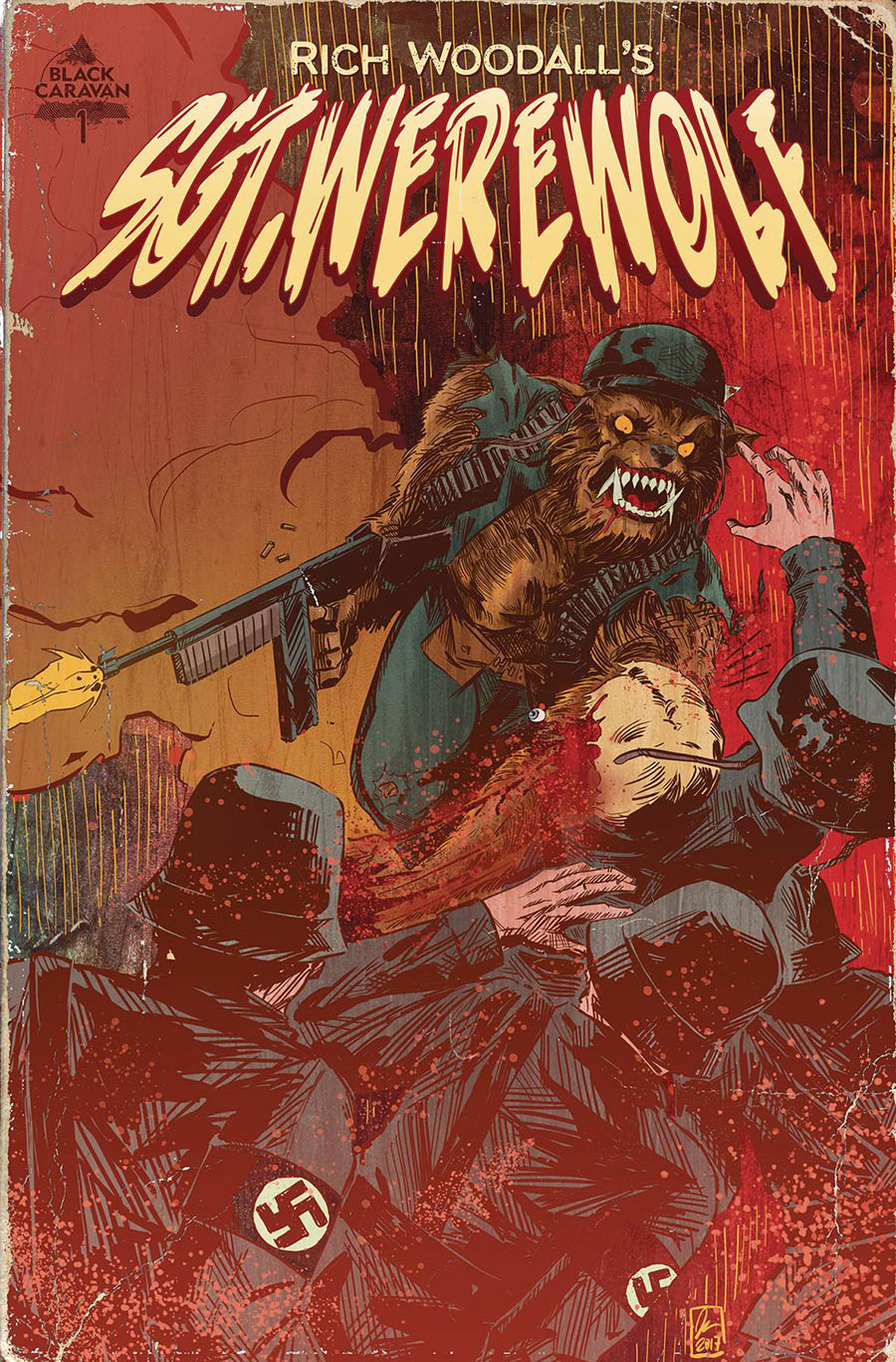 Sgt Werewolf #1 Cover B Variant Joseph Schmalke Cover (Limit 1 Per Customer)