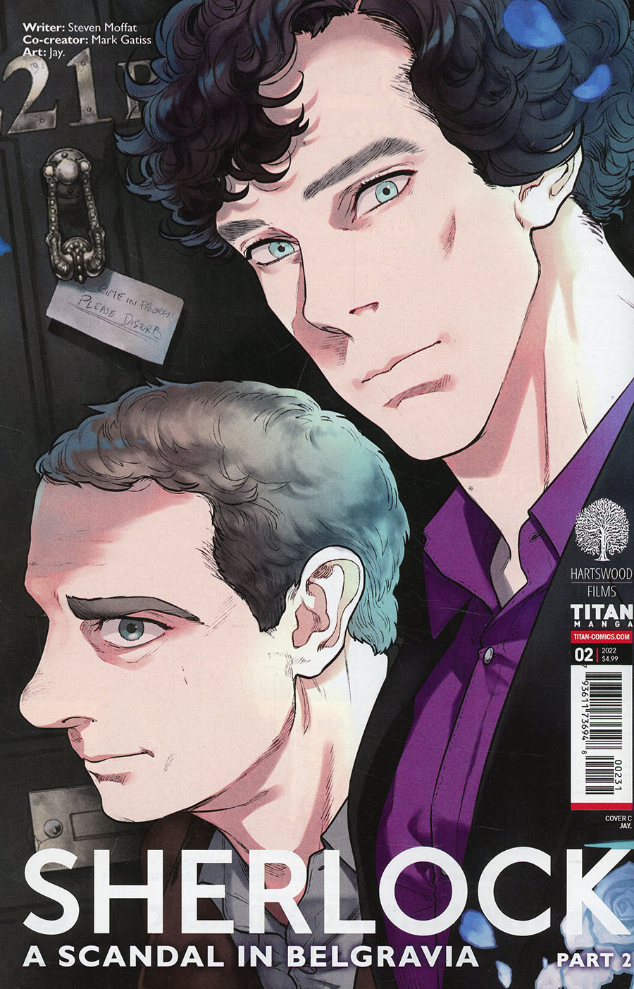 Sherlock Scandal In Belgravia Part 2 #2 Cover C Variant Jay Manga Cover