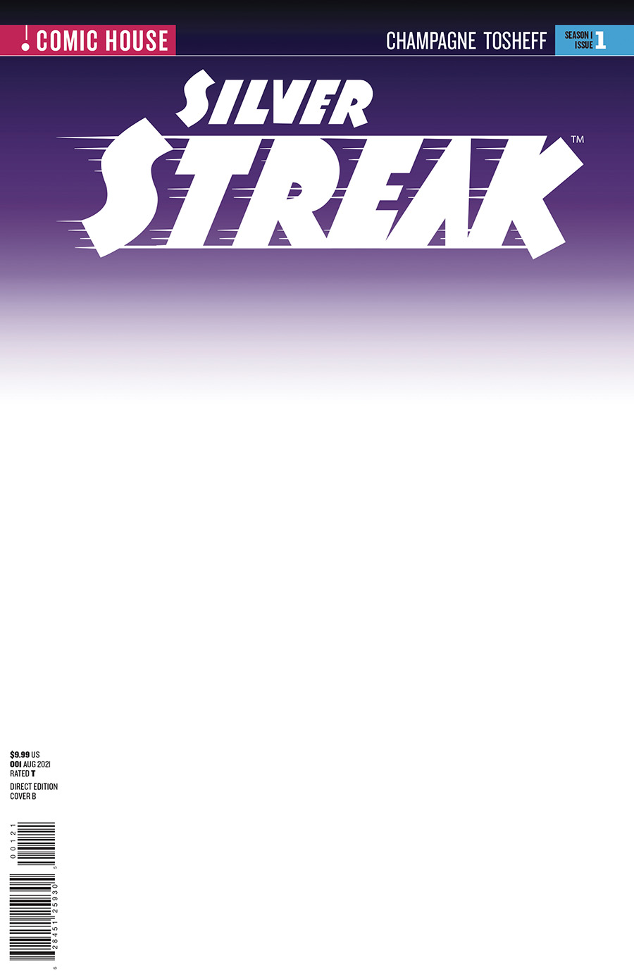 Silver Streak Season 1 #1 Cover B Variant Blank Cover