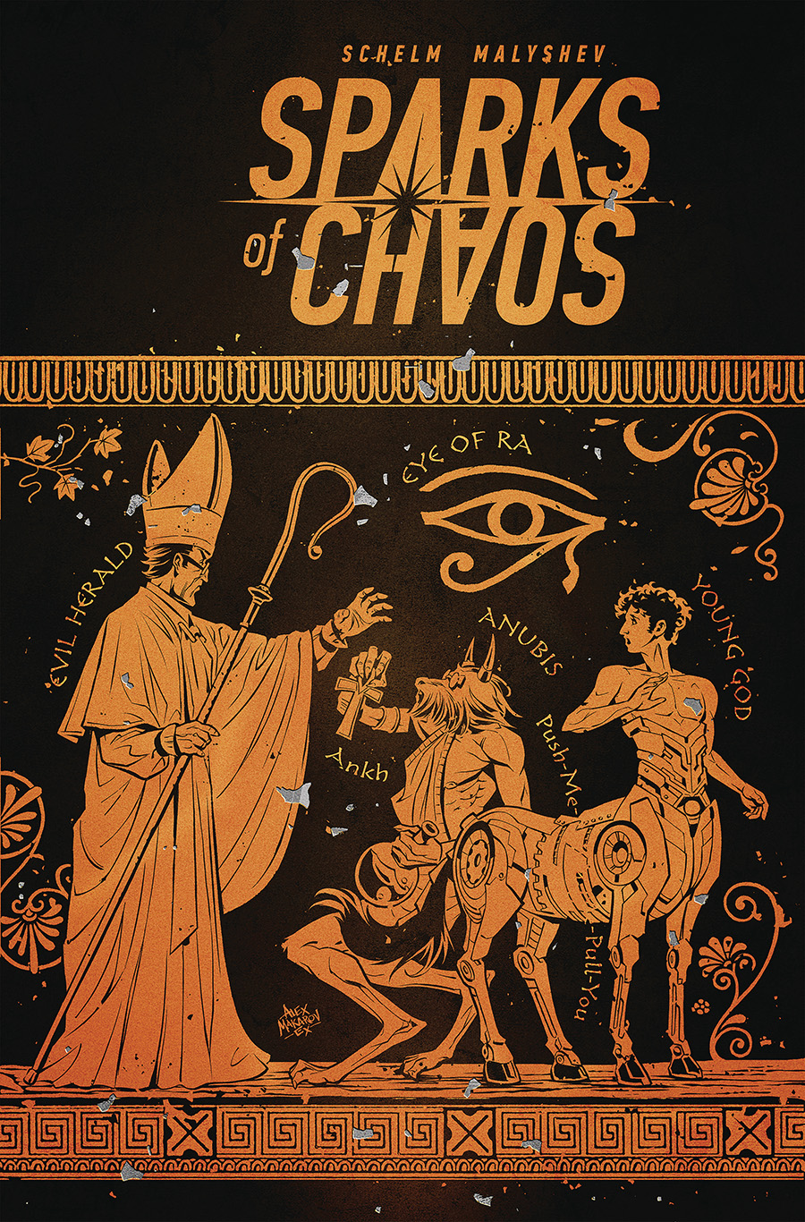 Sparks Of Chaos #2 Cover A Regular Alex Makarov Cover