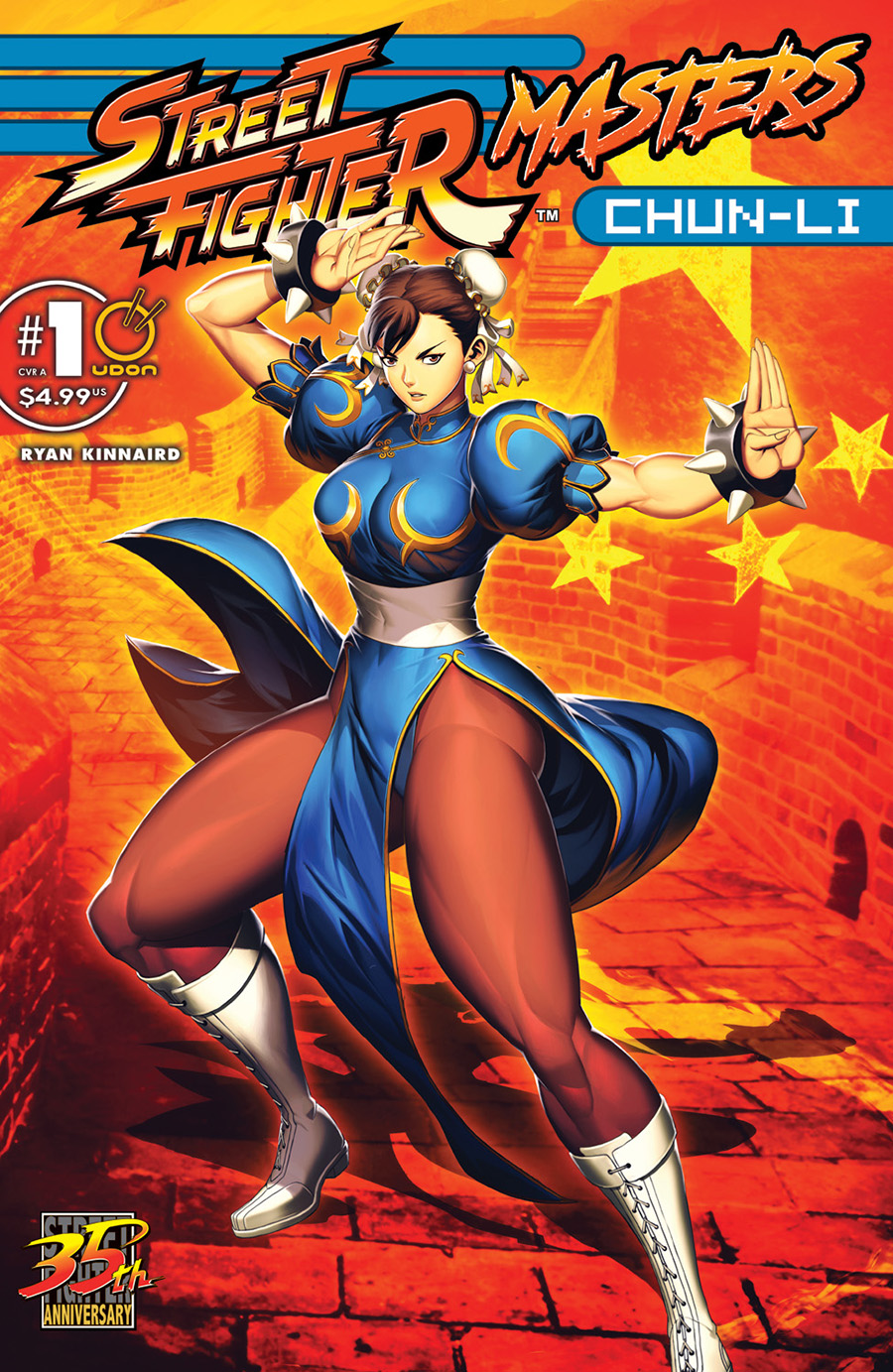 Street Fighter Masters Chun-Li #1 (One Shot) Cover A Regular Genzoman Cover