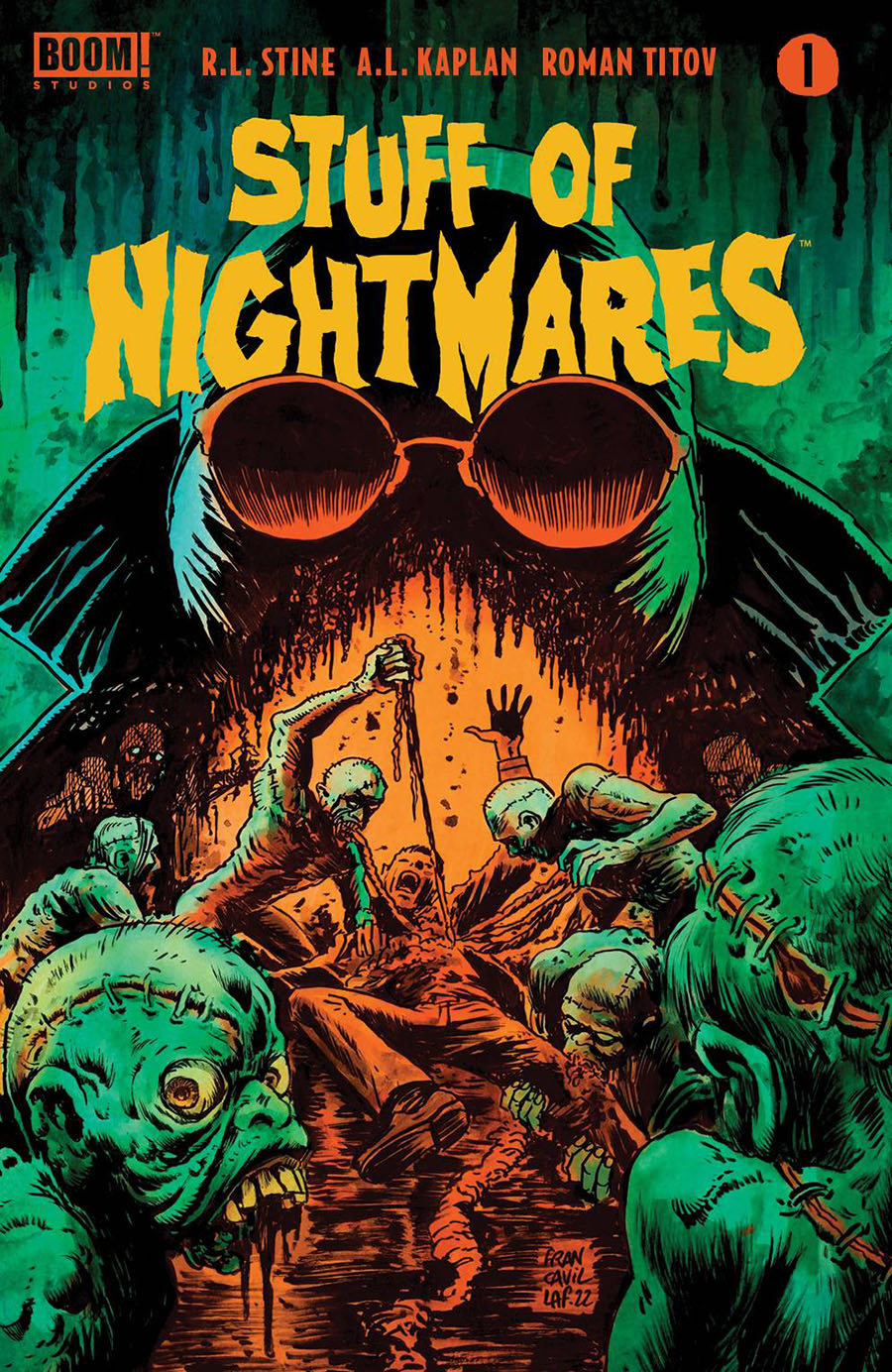 Stuff Of Nightmares #1 Cover A Regular Francesco Francavilla Cover