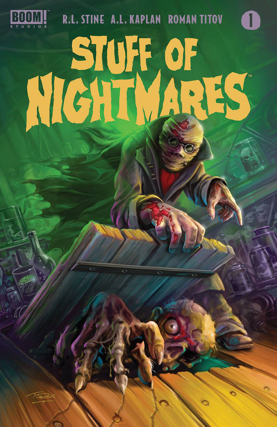 Stuff Of Nightmares #1 Cover B Variant Tim Jacobus Cover