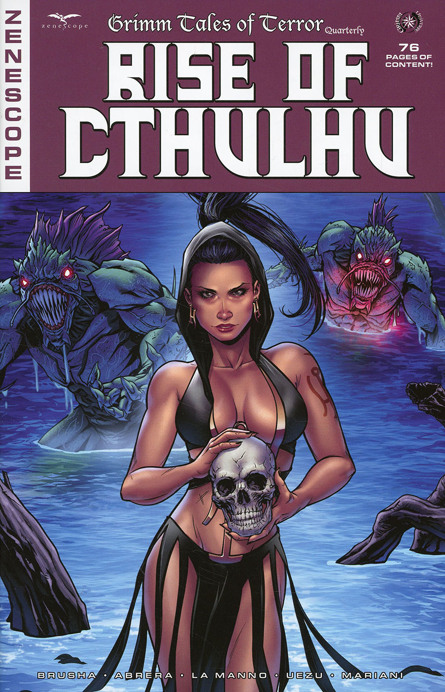 Grimm Fairy Tales Presents Grimm Tales Of Terror Quarterly #7 Rise Of Cthulhu Cover C Riveiro