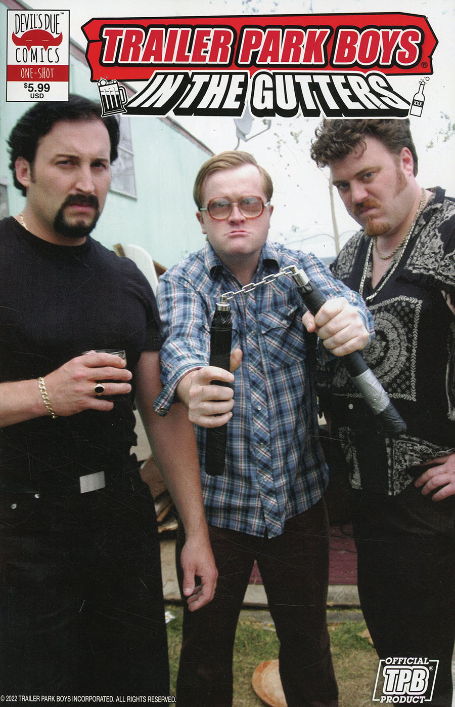 Trailer Park Boys In The Gutters #1 Cover A Regular Trailer Park Boys Inc Cover