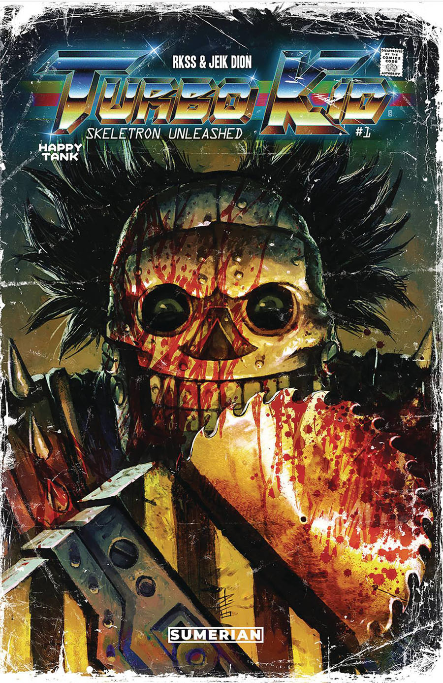 Turbo Kid Skeletron Unleashed #1 Cover A Regular Jeik Dion Cover