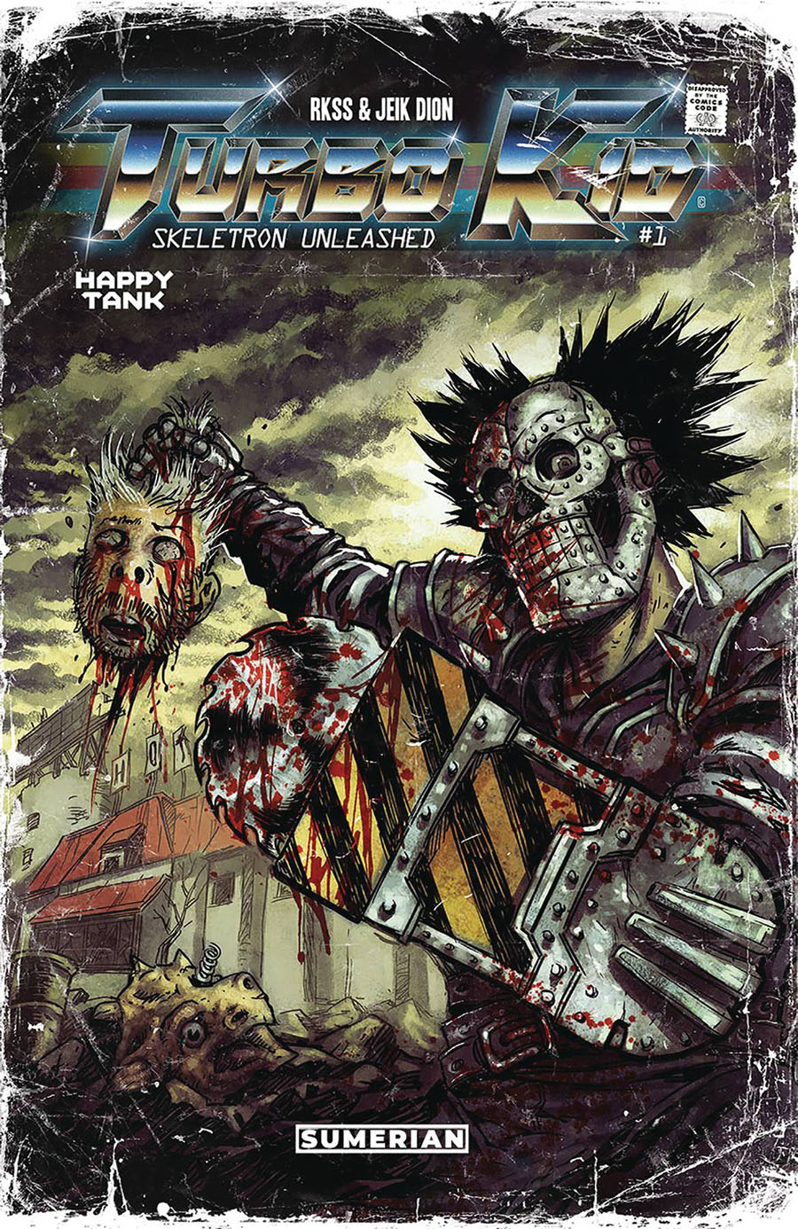 Turbo Kid Skeletron Unleashed #1 Cover B Variant Jeik Dion Cover