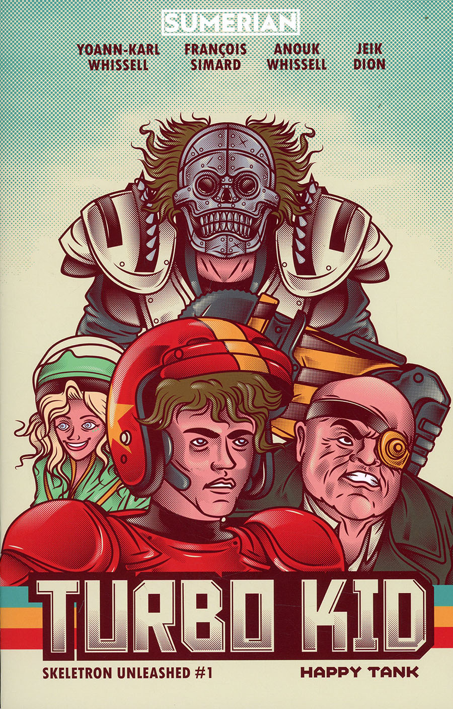 Turbo Kid Skeletron Unleashed #1 Cover C Variant Manuel Cetina Movie Poster Cover