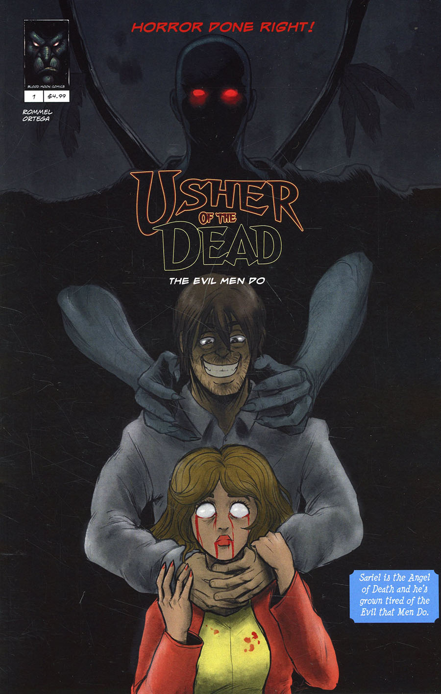 Usher Of The Dead Evil Men Do #1 (One Shot) Cover A Regular Jonnuel Ortega Cover
