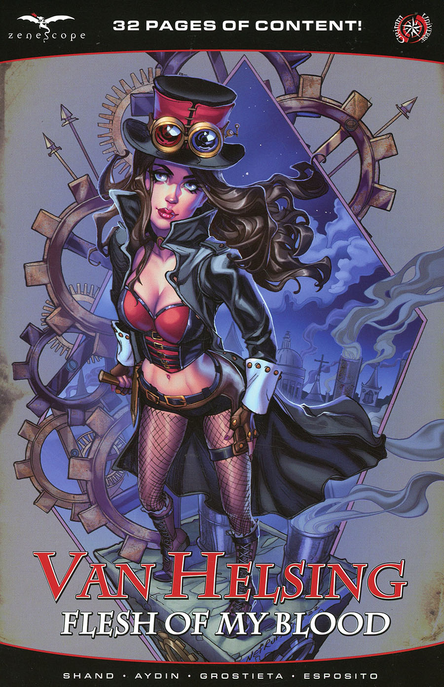 Grimm Fairy Tales Presents Van Helsing Flesh Of My Blood #1 Cover D Nei Ruffino