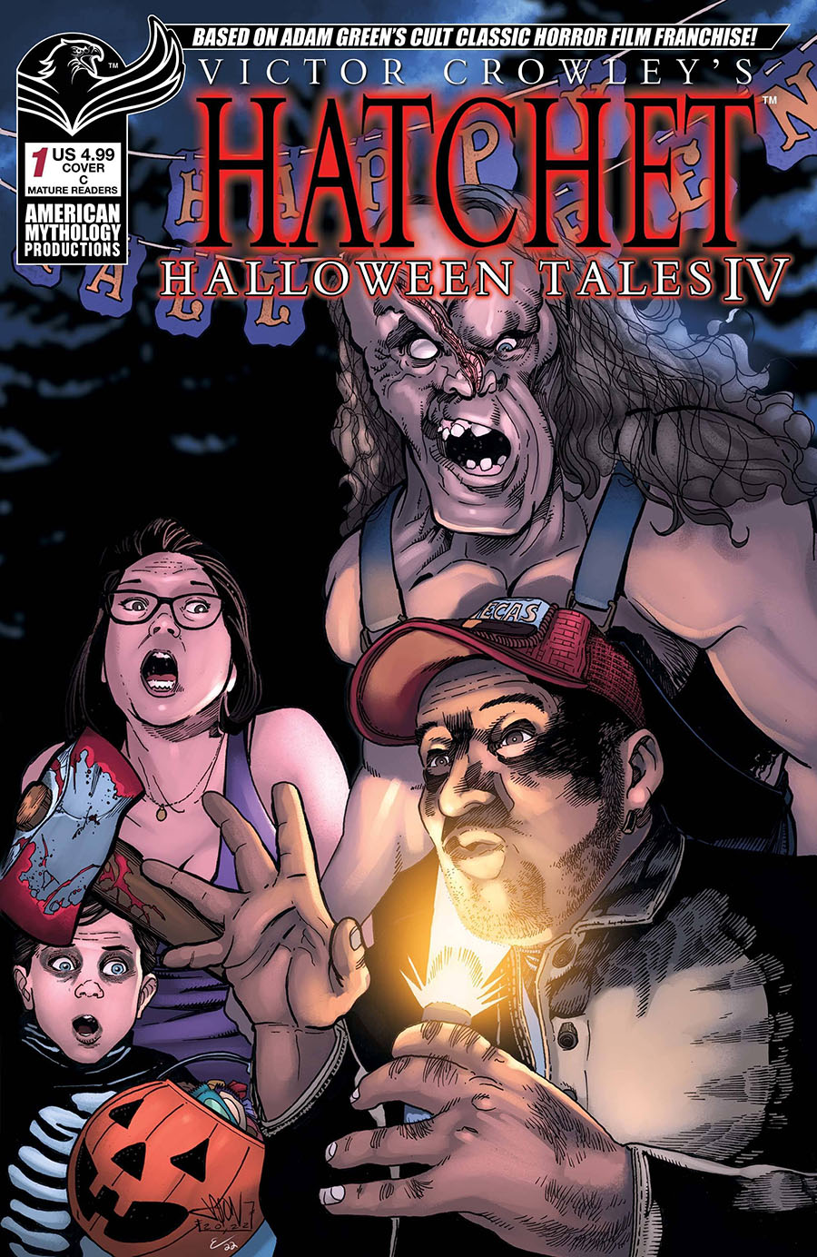 Victor Crowleys Hatchet Halloween Tales IV #1 Cover C Variant Jason Craig Storytime Cover